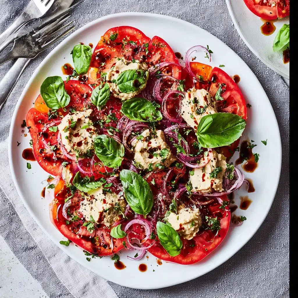 Easy Tomato Carpaccio Recipe - Recipe Image