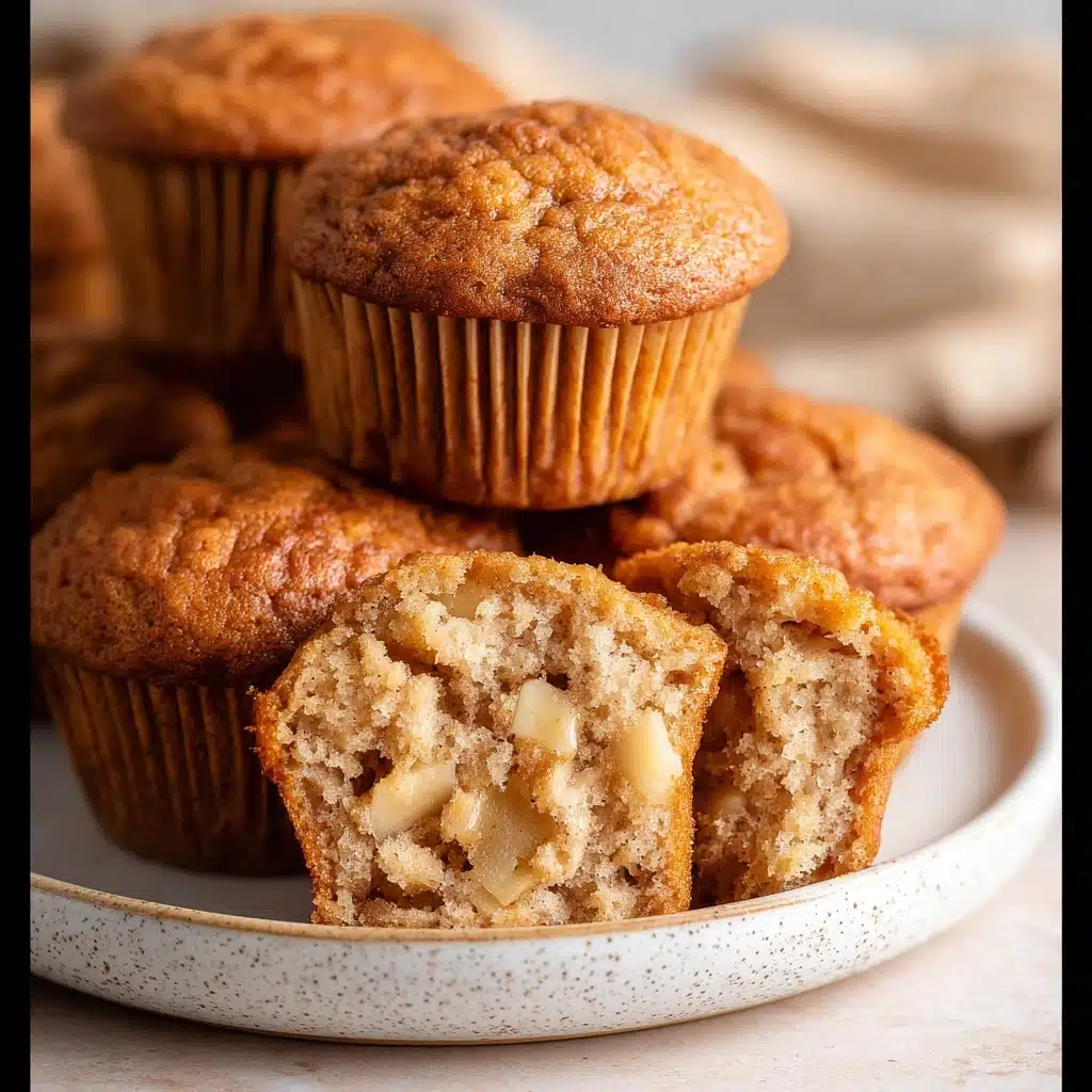 Apple Cinnamon Cottage Cheese Muffins Recipe - Recipe Image