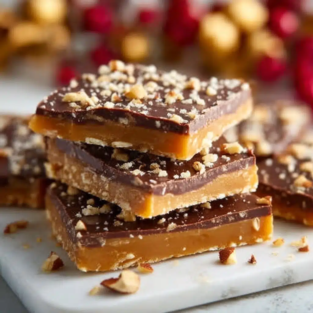 Classic Christmas Toffee Recipe - Recipe Image