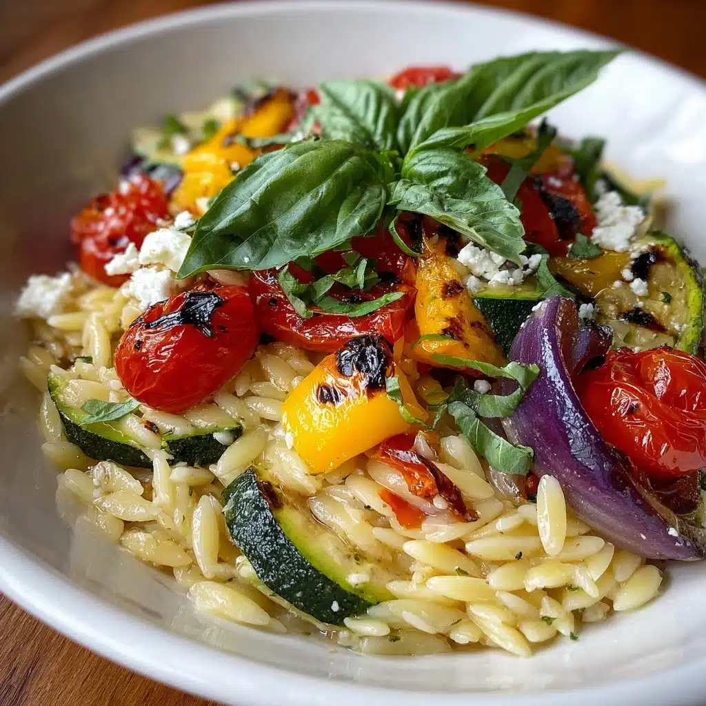 Roasted Vegetable Orzo Recipe - Recipe Image