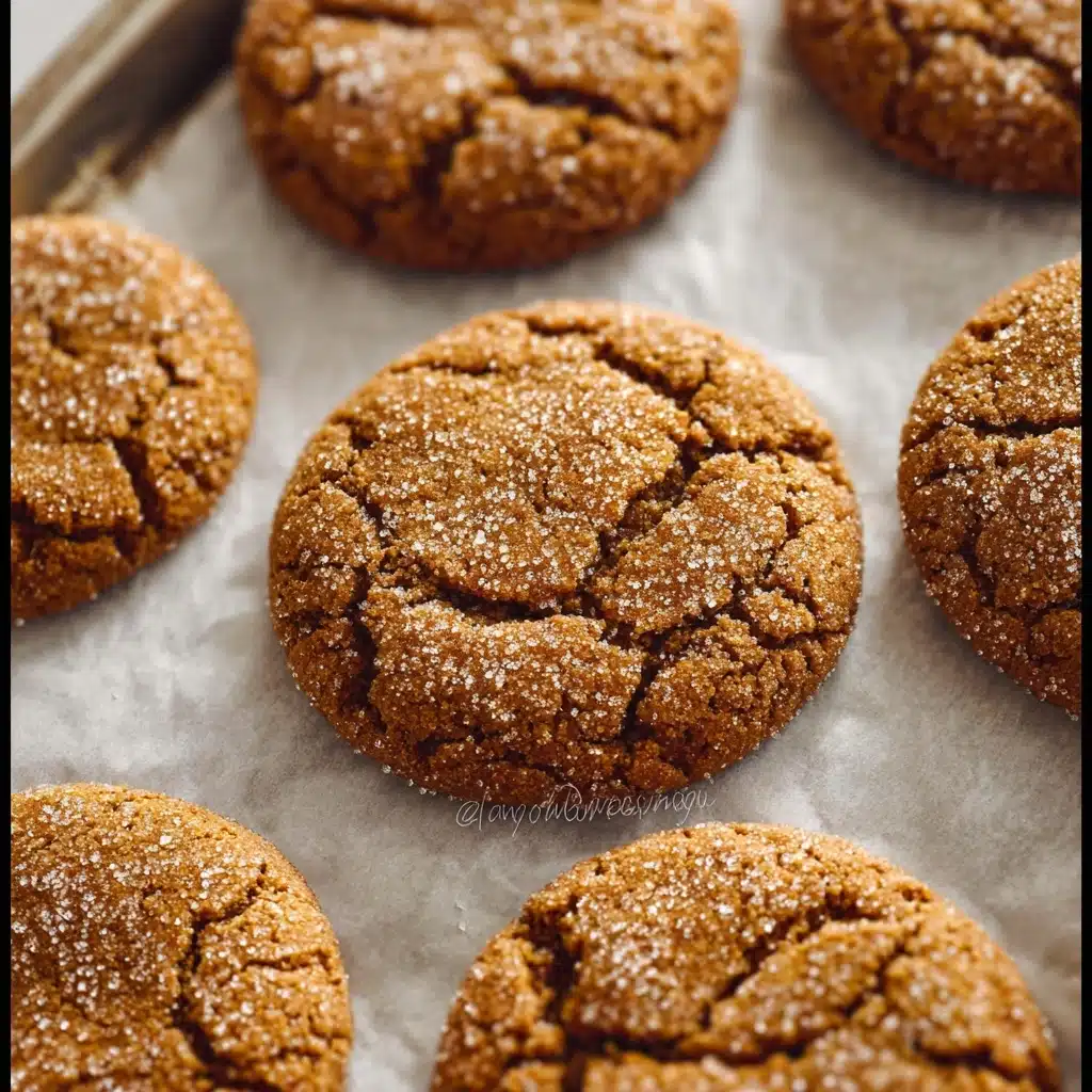 Super Soft Molasses Cookies Recipe - Recipe Image