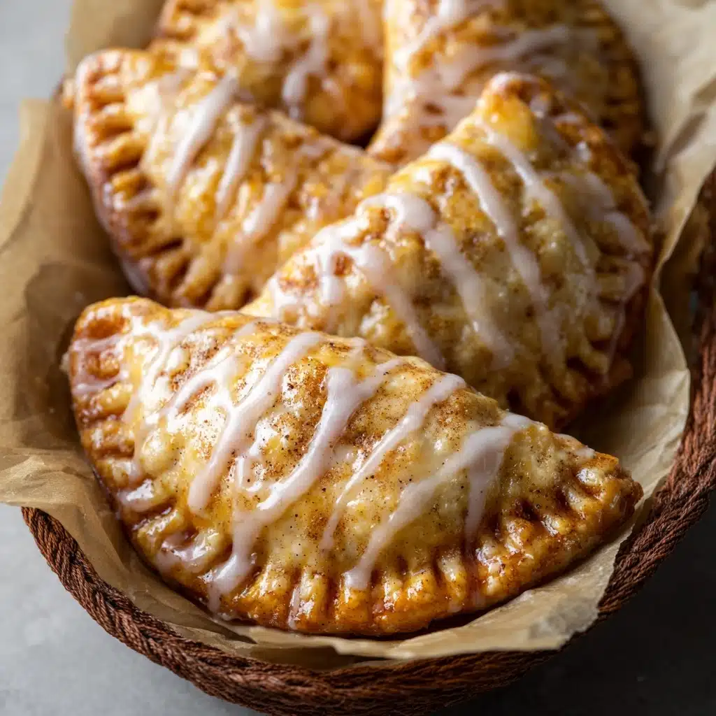 Brown Sugar Pear Hand Pies with Vanilla Bean Glaze Recipe - Recipe Image