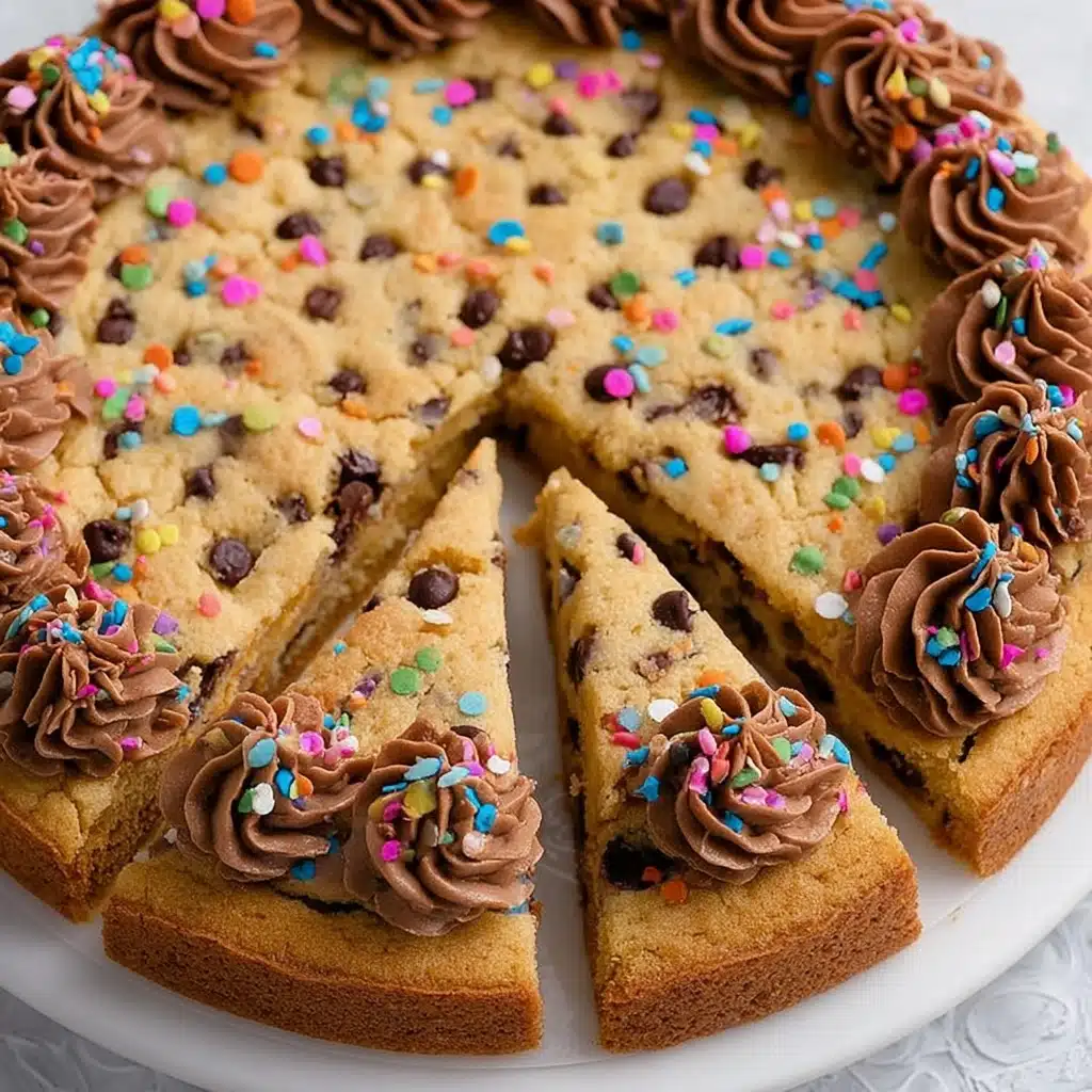 The Best Cookie Cake - Recipe Image