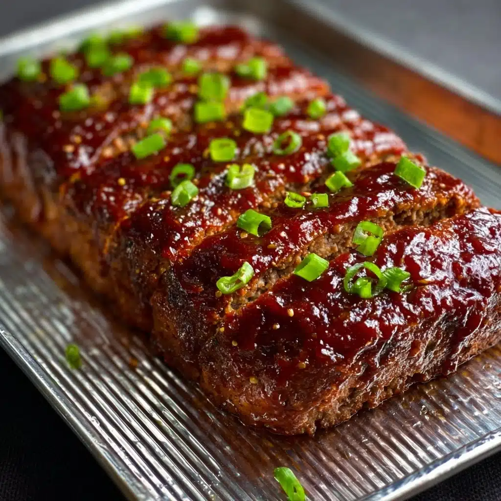 Sweet & Spicy Korean BBQ Meatloaf Recipe - Recipe Image
