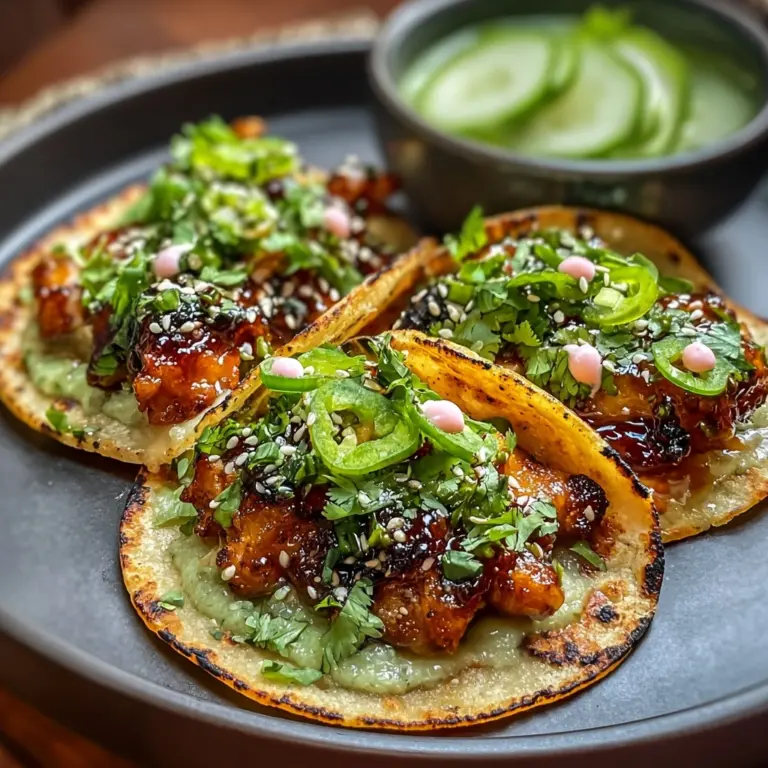 Smash Dumpling Tacos Recipe