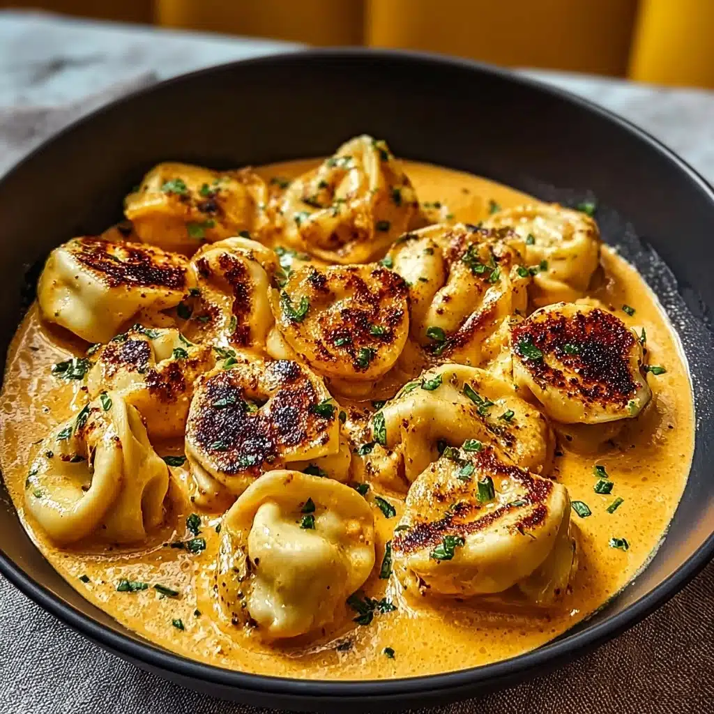 Cajun Chicken Tortellini with Garlic Sauce Recipe - Recipe Image