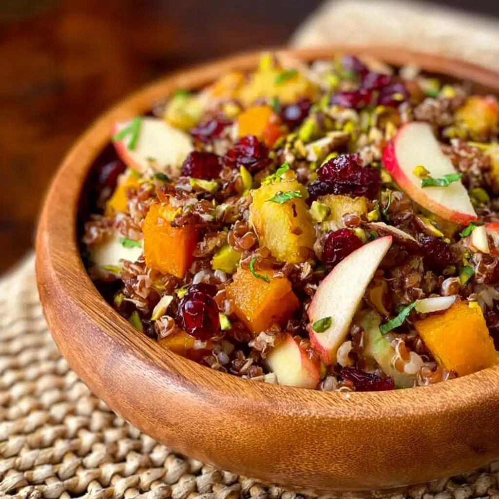 Wild Rice Harvest Bowls with Fig Balsamic Vinaigrette Recipe - Recipe Image