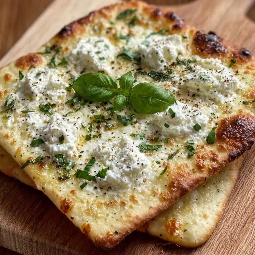 Cottage Cheese Flatbread Recipe - Recipe Image