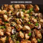Garlic Mushrooms And Chicken Recipe