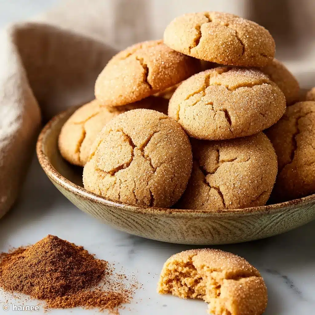 Soft Pumpkin Spice Snickerdoodle Cookies Recipe - Recipe Image