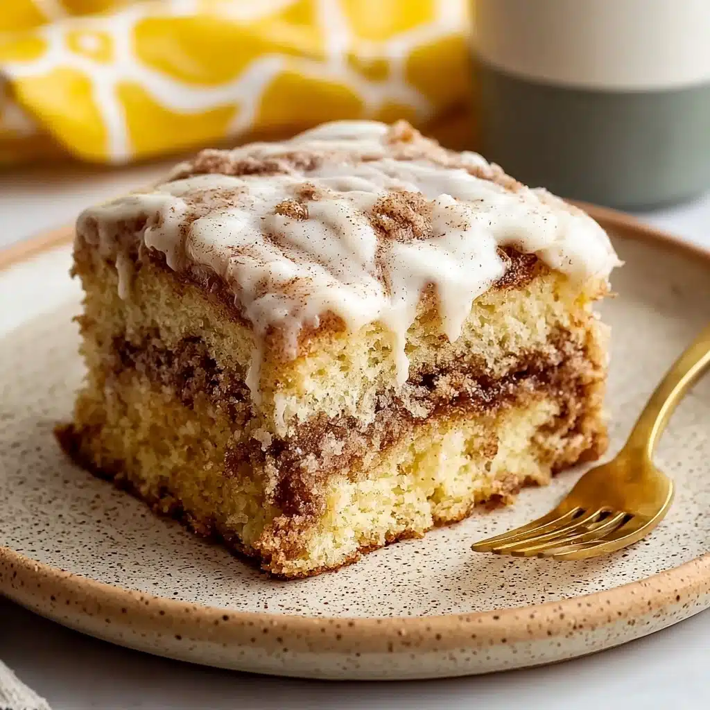 Crockpot Gooey Cinnamon Roll Dump Cake Recipe - Recipe Image