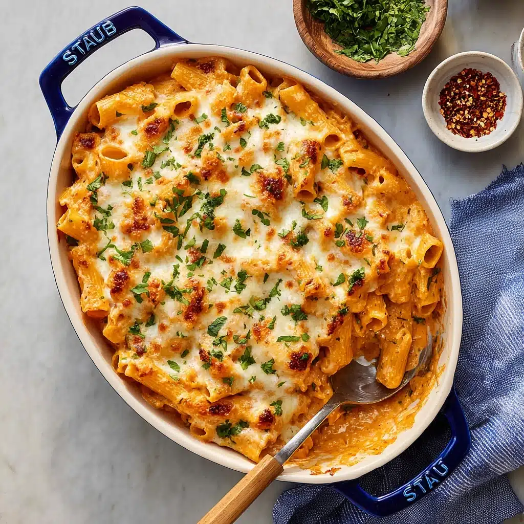 Cheesy Pumpkin Ricotta Pasta Bake Recipe - Recipe Image