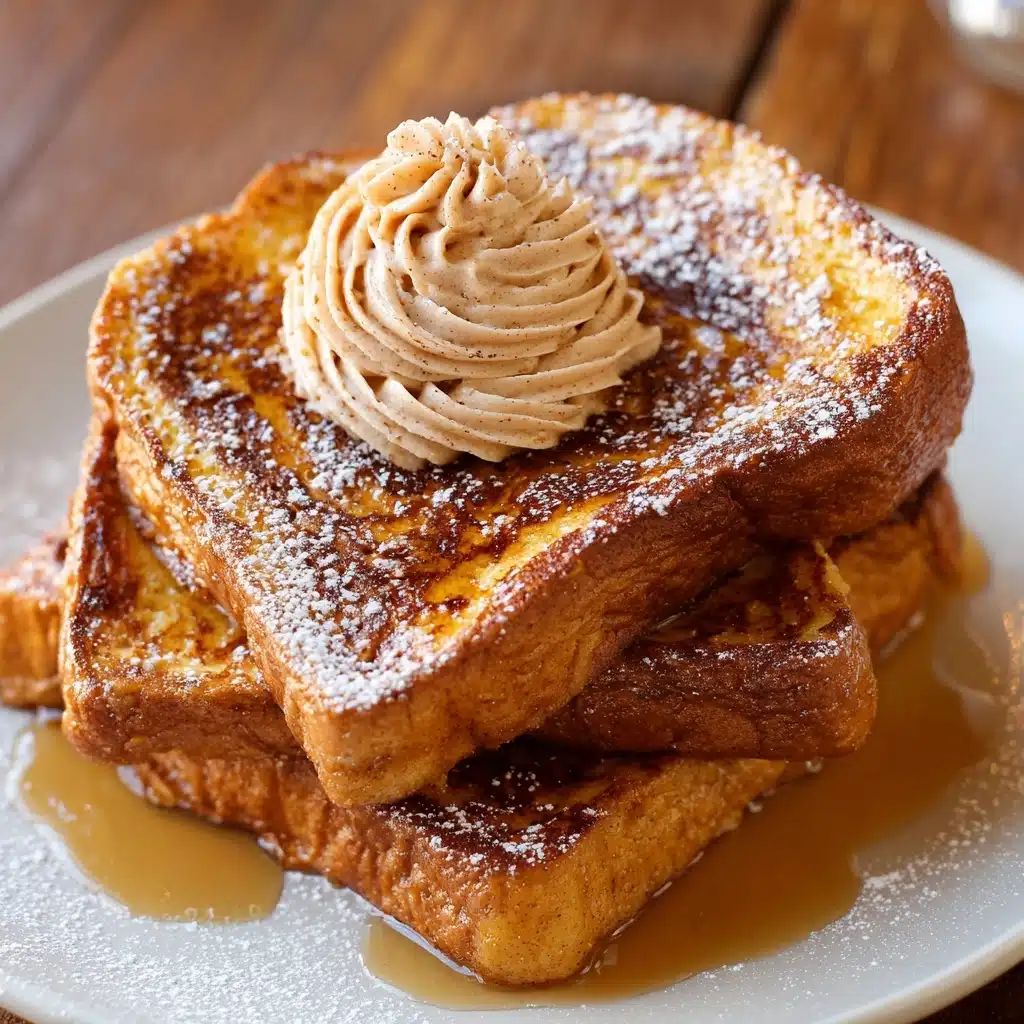 Pumpkin French Toast with Brown Sugar Cinnamon Butter Recipe