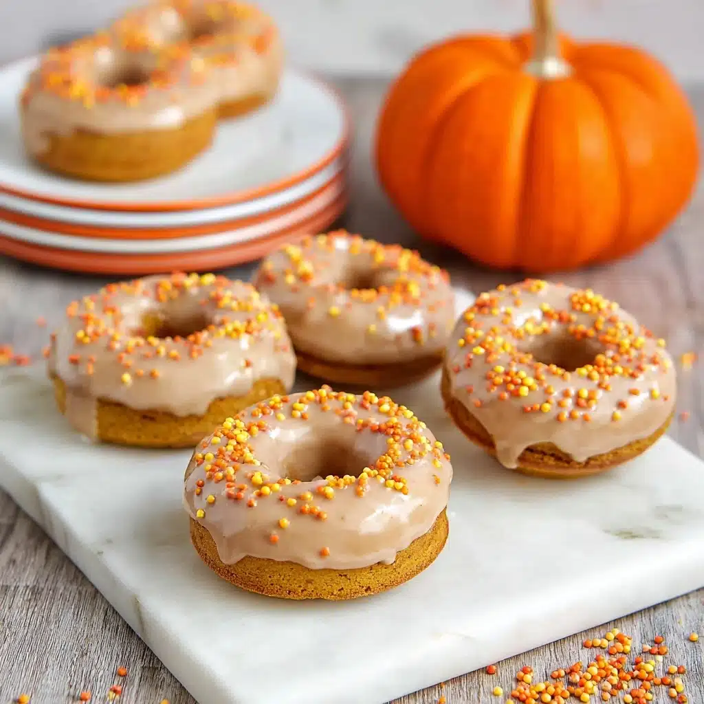 Baked Pumpkin Donuts Recipe - Recipe Image