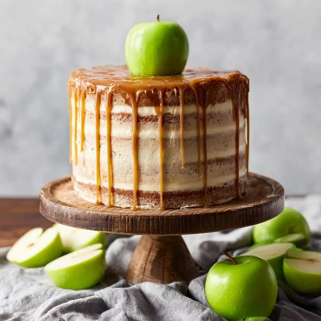 Apple Pie Layer Cake Recipe - Recipe Image
