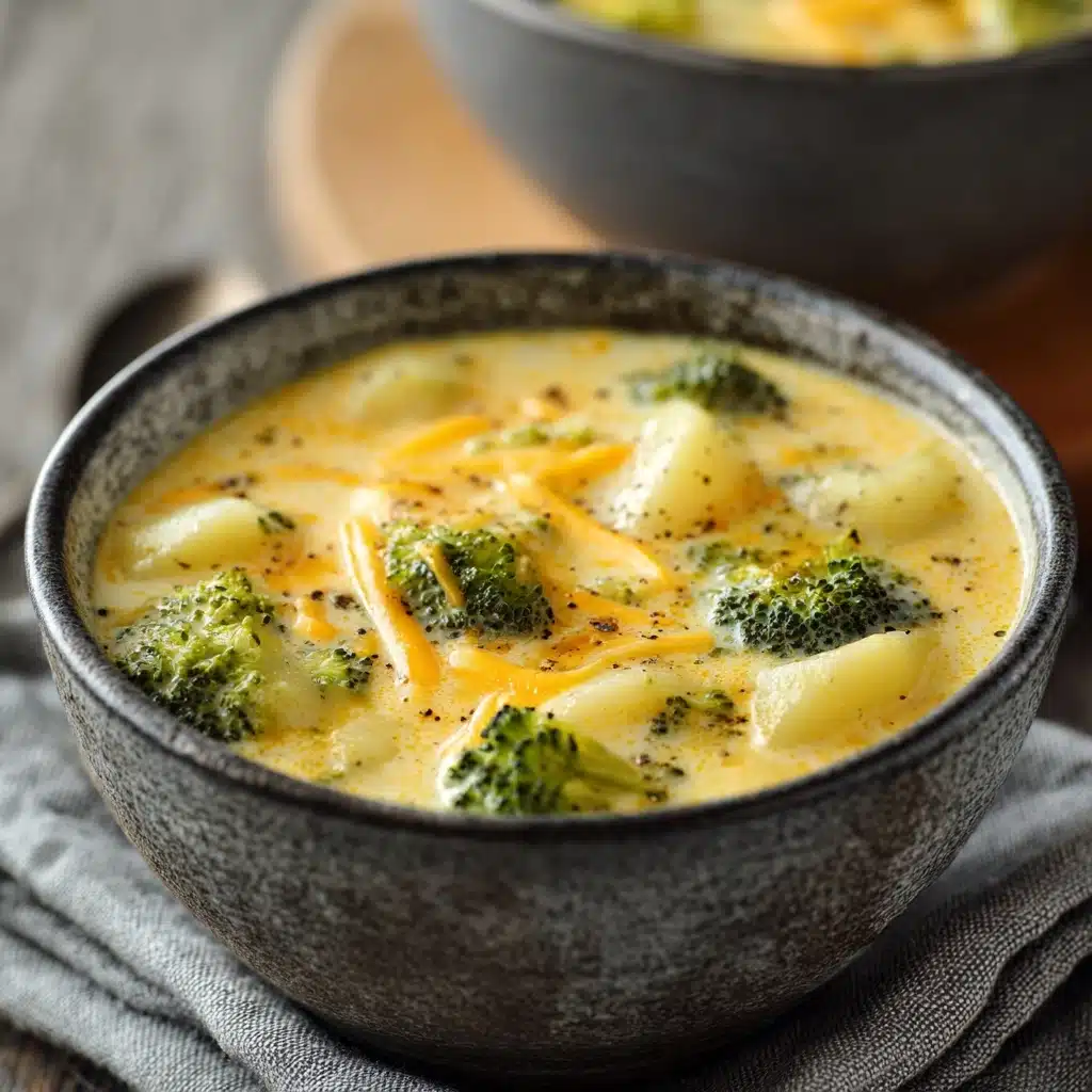 Broccoli Potato Cheese Soup Recipe - Recipe Image