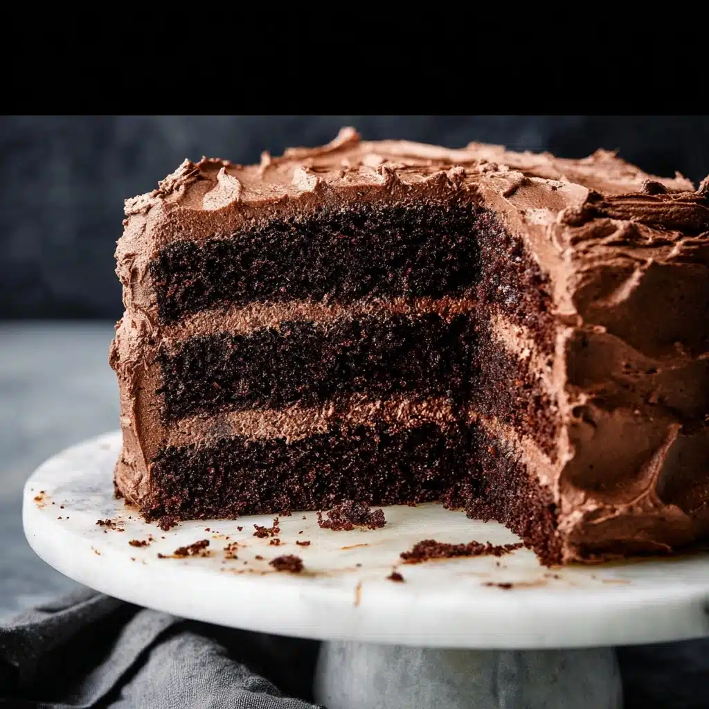 8 Inch Chocolate Cake Recipe - Recipe Image