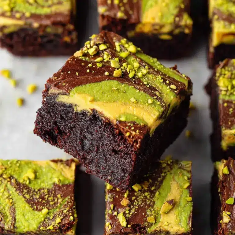 Pistachio Brownies Recipe