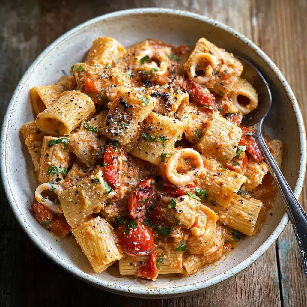 Eggplant and Sun-Dried Tomato Ricotta Pasta Recipe - Recipe Image