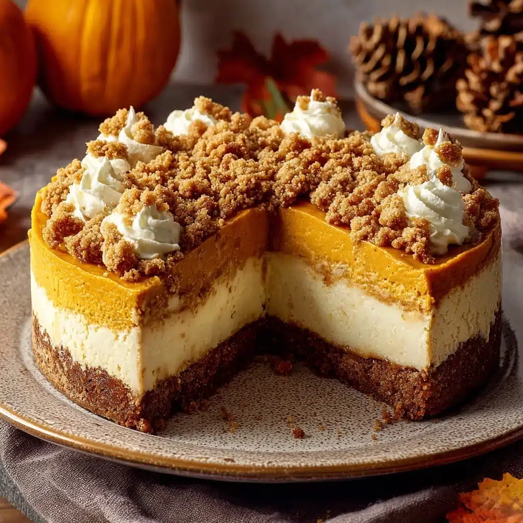 Pumpkin Streusel Cheesecake Recipe - Recipe Image