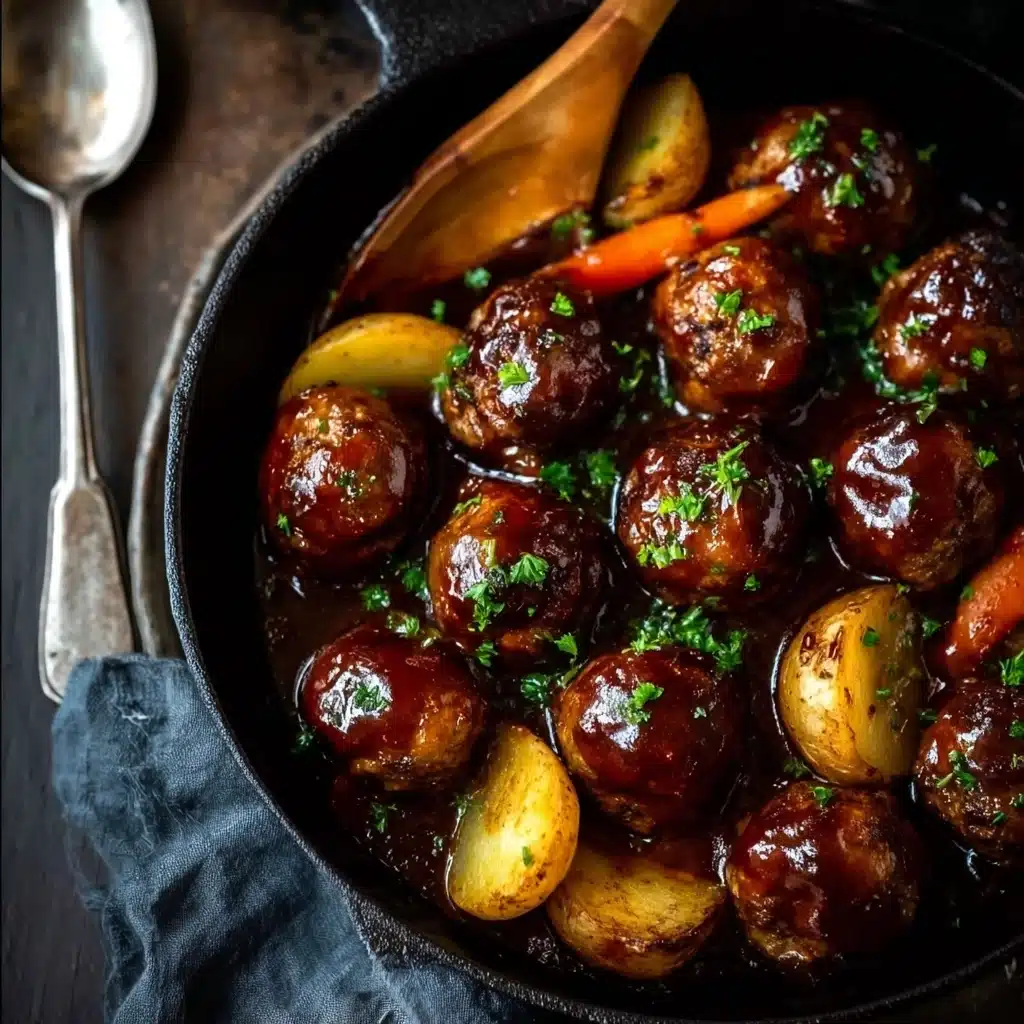 Healthy Apple Cider Turkey Meatballs Recipe - Recipe Image