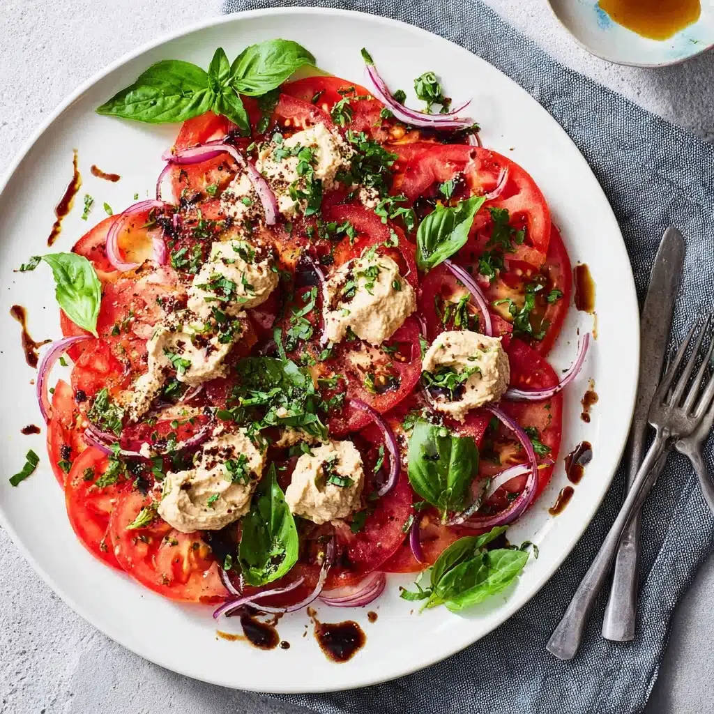 Easy Tomato Carpaccio Recipe - Recipe Image