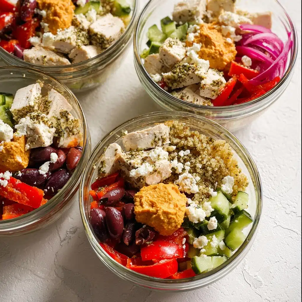 Mediterranean Bowl Meal Prep Recipe - Recipe Image