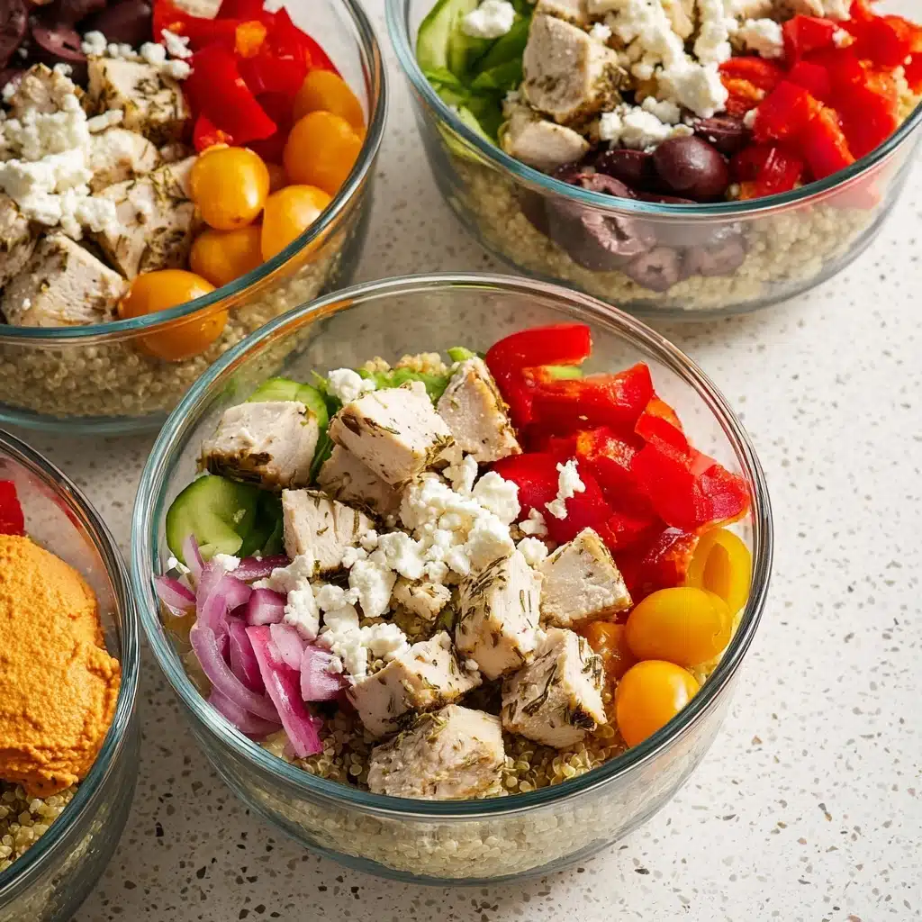 Mediterranean Bowl Meal Prep Recipe - Recipe Image
