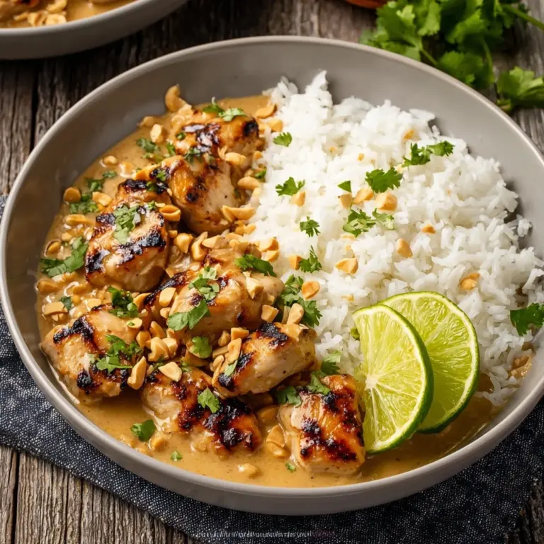 Thai Peanut ChickenThai Peanut Chicken Recipe