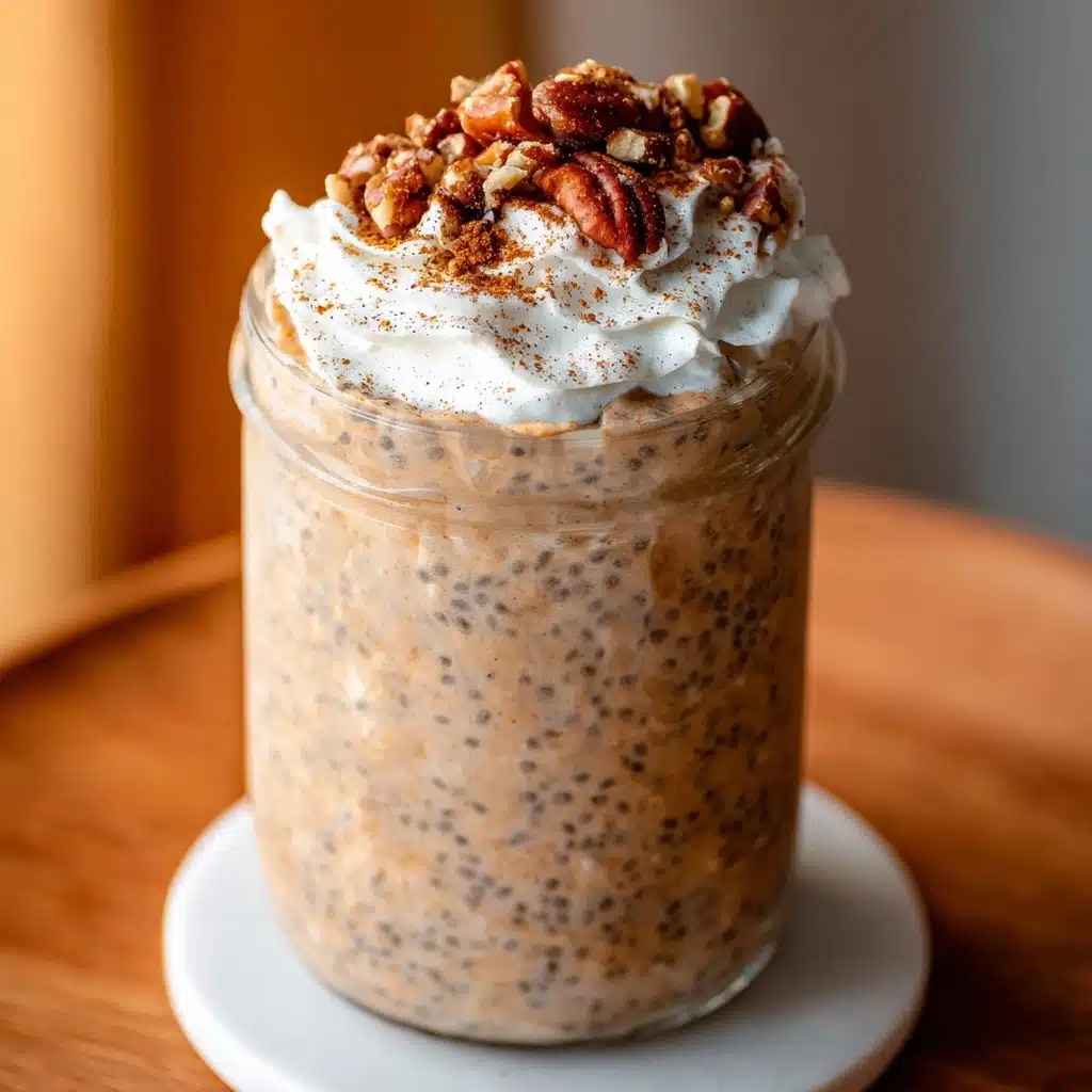 High Protein Pumpkin Overnight Oats Recipe - Recipe Image
