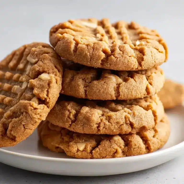 Amazing 5 Healthy Peanut Butter Cookies Recipe