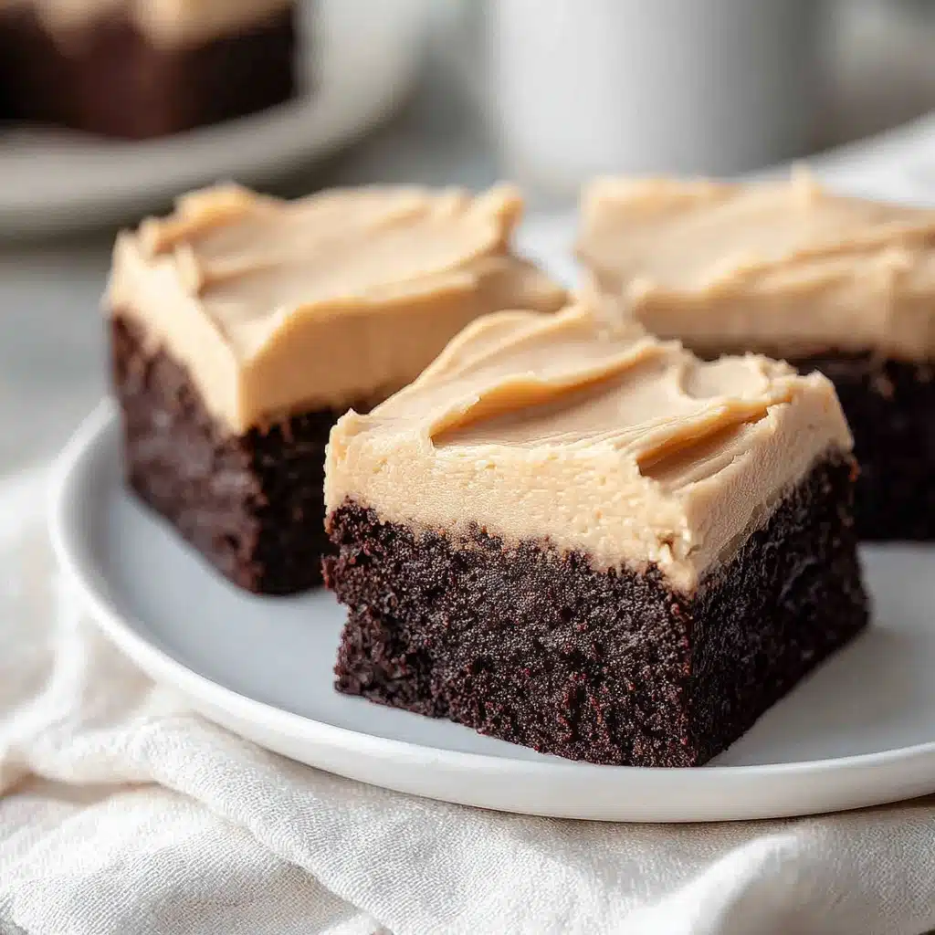 Frosted Coffee Brownies Recipe - Recipe Image