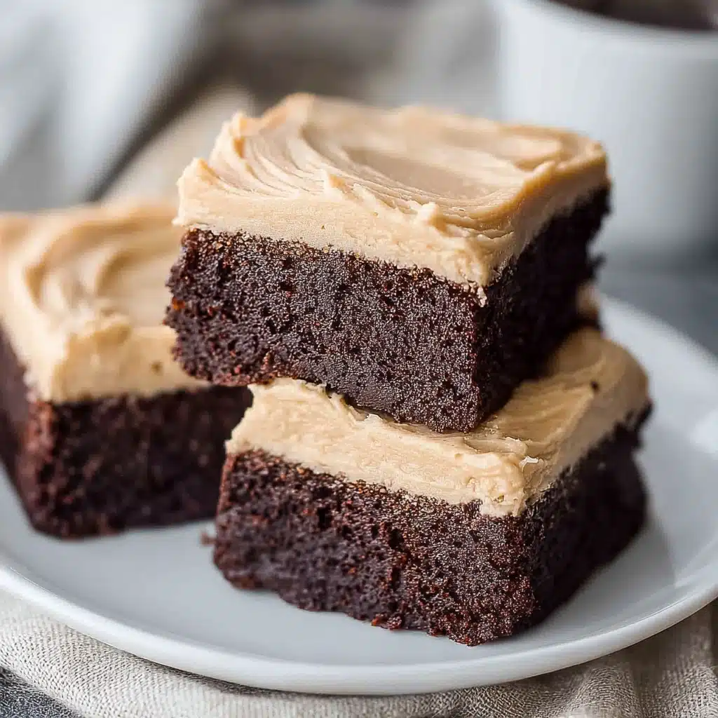Frosted Coffee Brownies Recipe - Recipe Image