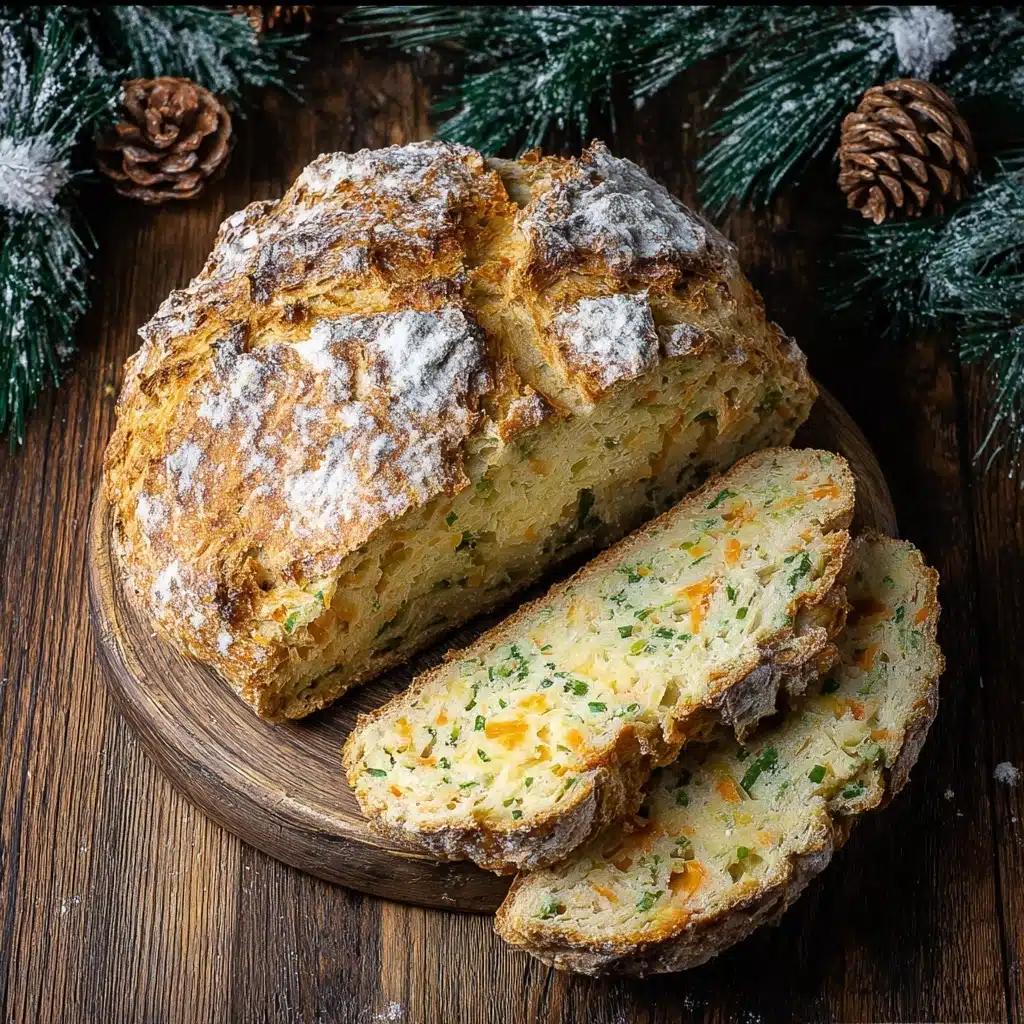 Cheddar and Herb Soda Bread Recipe - Recipe Image
