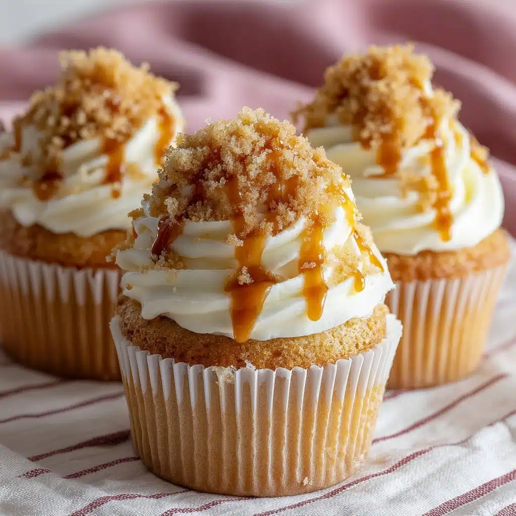 Caramel Apple Pie Cupcakes Recipe - Recipe Image