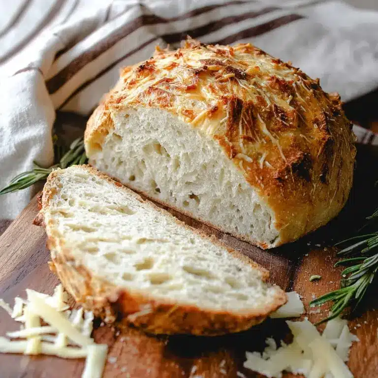 Dutch Oven Rosemary Parmesan Bread Recipe