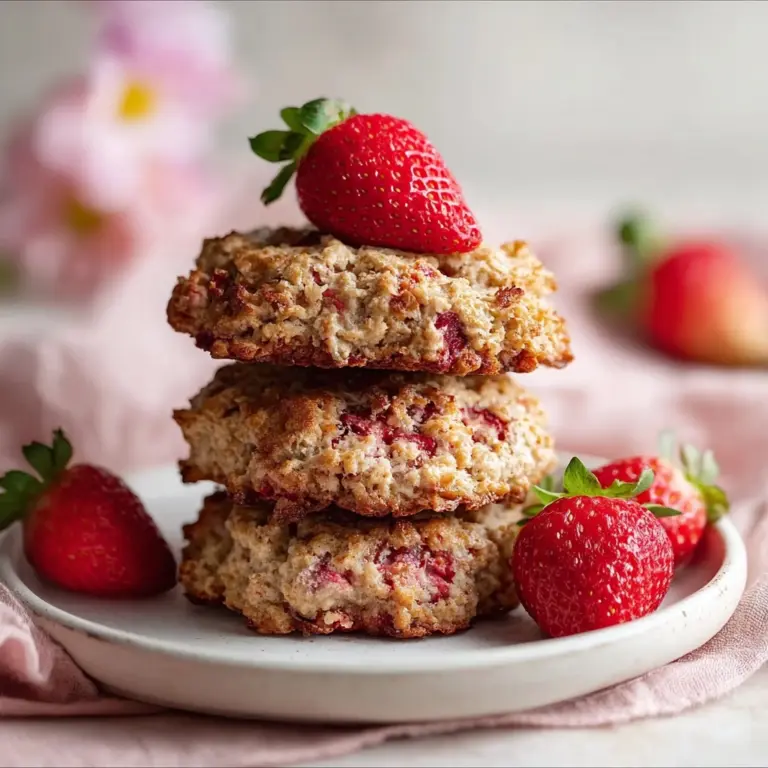 Strawberry Banana Breakfast Cookies Recipe