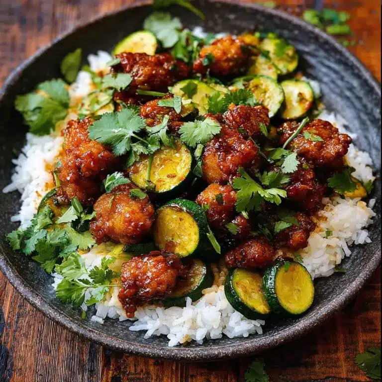 Sheet Pan Hot Honey Garlic Chicken and Zucchini Revealed Recipe