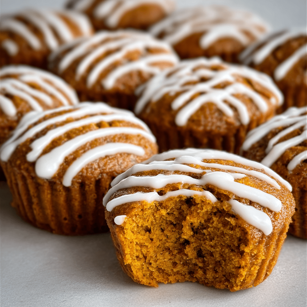 Pumpkin Cinnamon Roll Muffins Recipe - Recipe Image