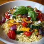 Roasted Vegetable Orzo Recipe