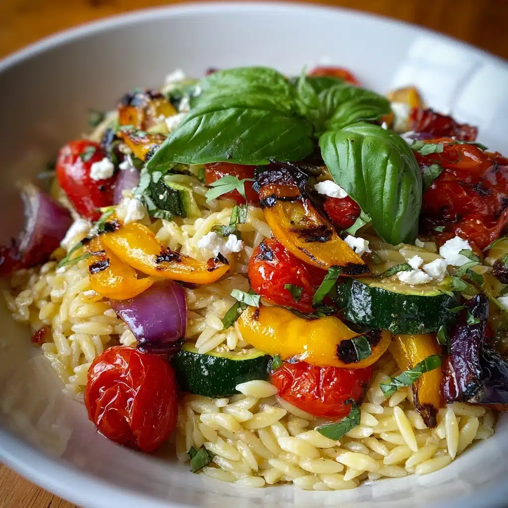 Roasted Vegetable Orzo Recipe - Recipe Image