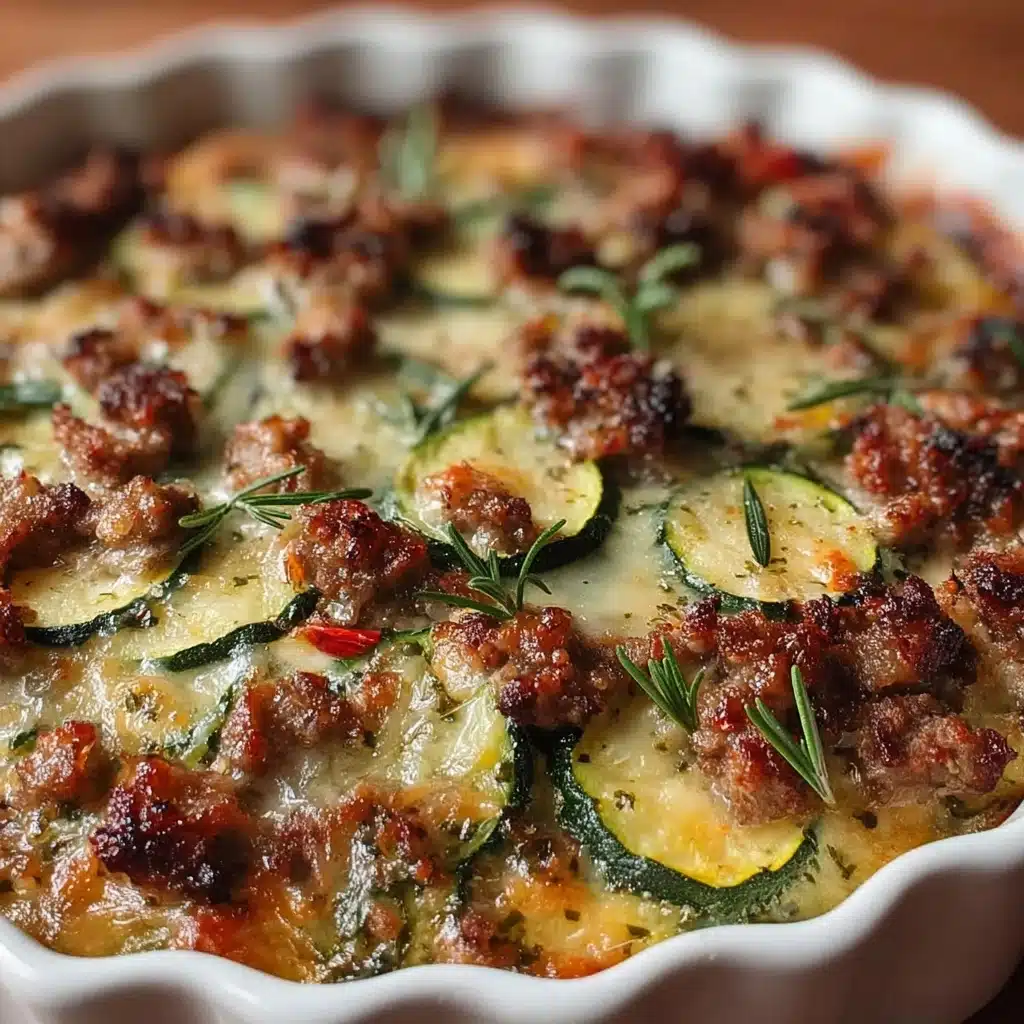 Ground Turkey Zucchini Casserole Recipe - Recipe Image