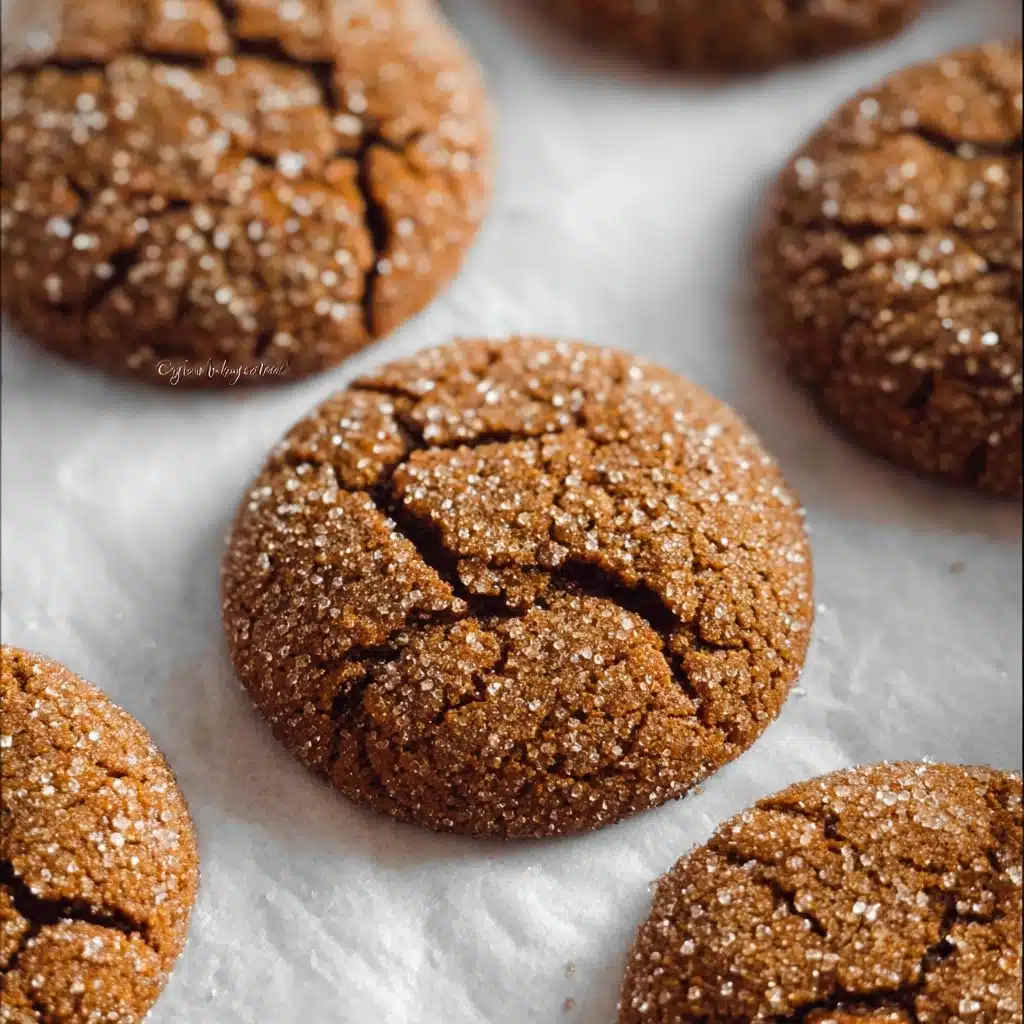 Super Soft Molasses Cookies Recipe - Recipe Image