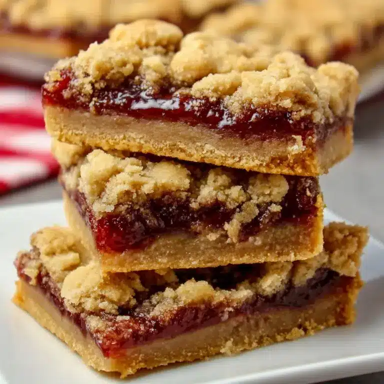 Peanut Butter and Jelly Bars Recipe