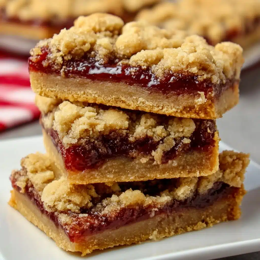 Peanut Butter and Jelly Bars Recipe