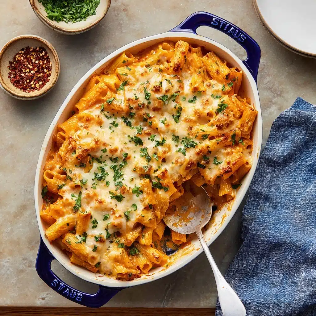 Cheesy Pumpkin Ricotta Pasta Bake Recipe