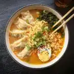 Dumpling Ramen Bowl Recipe