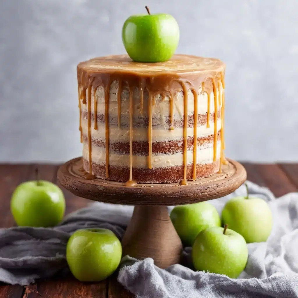 Apple Pie Layer Cake Recipe - Recipe Image