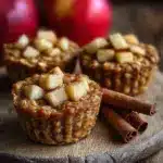 Healthy Baked Apple Cinnamon Oatmeal Cups Recipe