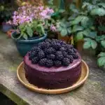 Blackberry Velvet Gothic Cake Recipe